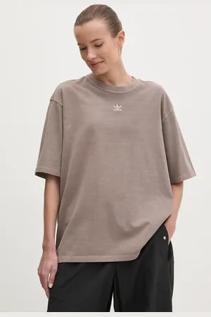 adidas T-shirt bawełniany Essential damski kolor JD5347