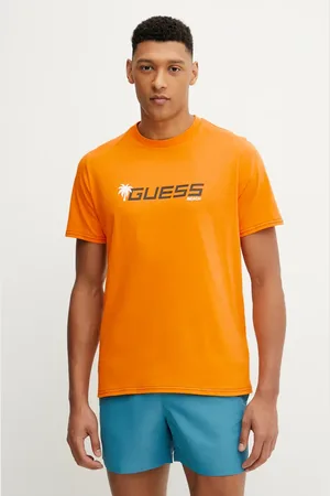 Guess T-shirt bawełniany męski kolor z nadrukiem F5GI06 I3Z14