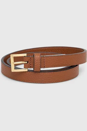 Ralph Lauren Pasek skórzany kolor