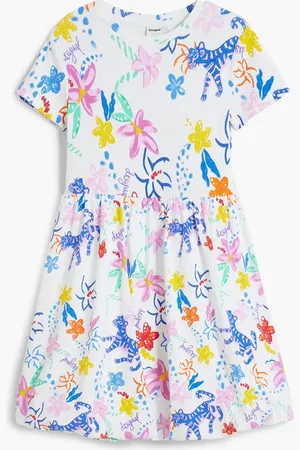 Desigual Sukienka dziecięca kolor mini rozkloszowana 25SGVK03