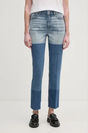 Sisley Jeansy damskie high waist 43WTLE03M