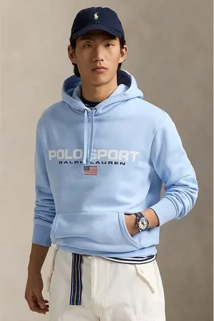Ralph Lauren Bluza męska kolor z kapturem z nadrukiem 710938447