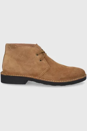 Ralph Lauren Półbuty zamszowe Talan Chukka męskie kolor 803759747002