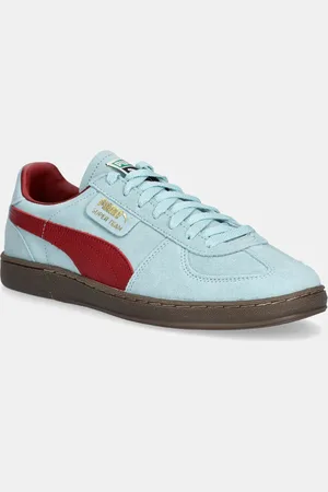 PUMA Sneakersy zamszowe Super Team SD męskie kolor 398528