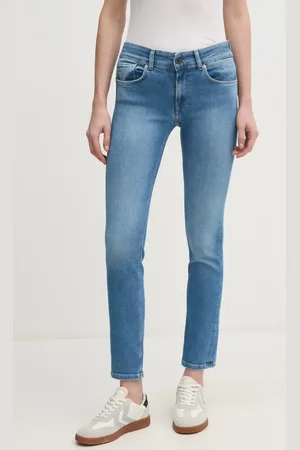 Pepe Jeans Jeansy SLIM JEANS LW NEW BROOKE damskie kolor PL204737NC2