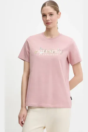 Columbia T-shirt bawełniany damski kolor