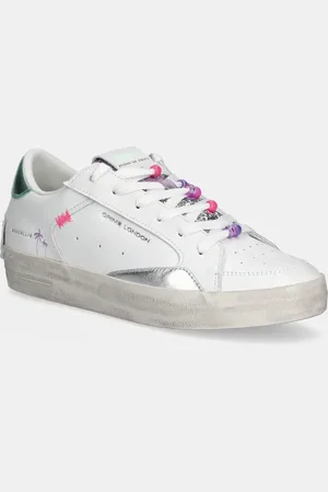 Crime london Sneakersy skórzane SK8 DELUXE damskie kolor 20100PP7