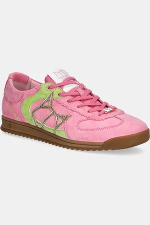 Naked Wolfe Sneakersy nubukowe Exposure damskie kolor Exposure Kid Suede Pink
