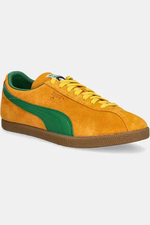 PUMA Sneakersy zamszowe Brasil męskie kolor 401048