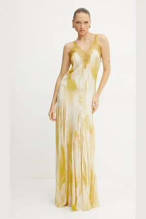 Elisabetta Franchi Sukienka kolor maxi prosta ABR5452E2