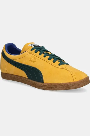PUMA Sneakersy zamszowe Brasil męskie kolor 401048