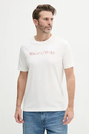 Marc O’ Polo T-shirt bawełniany męski kolor z nadrukiem 523201251182