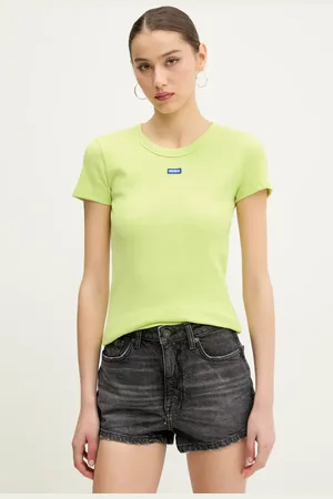 Hugo Blue T-shirt damski kolor 50523924