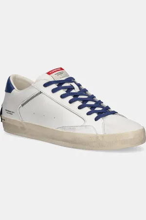Crime london Sneakersy skórzane DISTRESSED męskie kolor 14000PP7