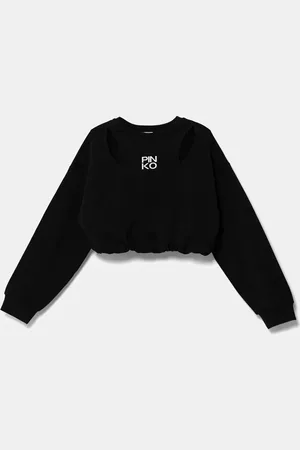 Pinko Bluza bawełniana dziecięca kolor z nadrukiem KFFE002.C.FT002