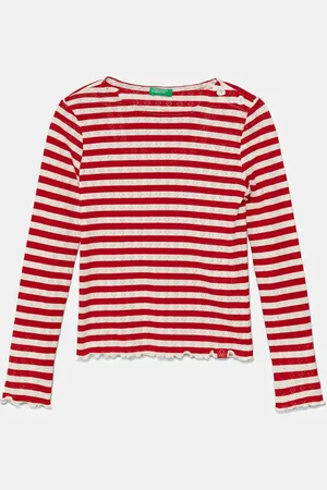 Benetton Longsleeve dziecięcy kolor 33LQC10OM