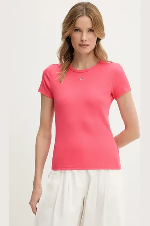Tommy Hilfiger T-shirt damski kolor DW0DW17383