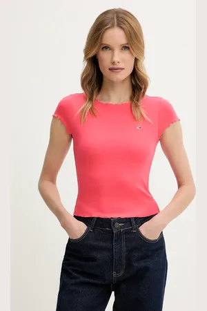 Tommy Hilfiger T-shirt damski kolor DW0DW20623