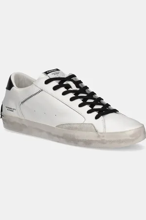 Crime london Sneakersy skórzane DISTRESSED męskie kolor 16001PP5