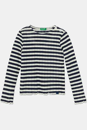 Benetton Longsleeve dziecięcy kolor 33LQC10OM