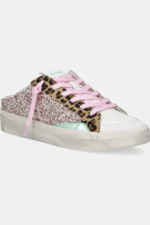 Crime london Sneakersy skórzane SK8 DELUX SABOT damskie kolor 20171PP7