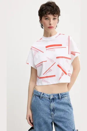 Karl Lagerfeld T-shirt bawełniany damski kolor A2W17034