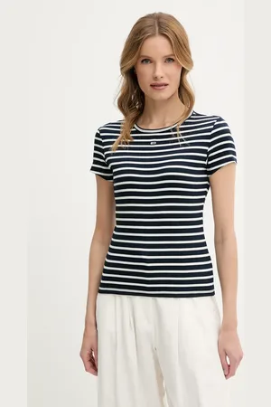 Tommy Hilfiger T-shirt damski kolor DW0DW17383