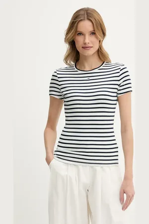 Tommy Hilfiger T-shirt damski kolor DW0DW17383