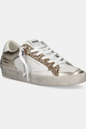 Crime london Sneakersy skórzane SK8 DELUXE damskie kolor 27107PP6