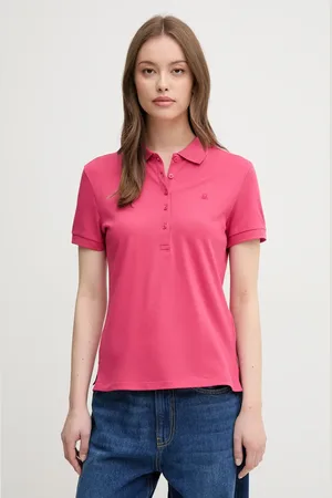 Benetton Polo damski kolor 3TQJD300W