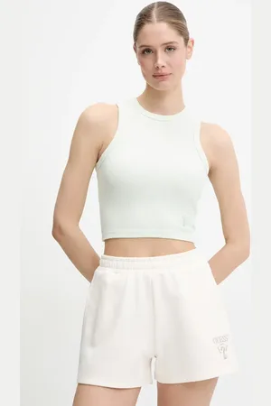 Guess Top damski kolor turkusowy