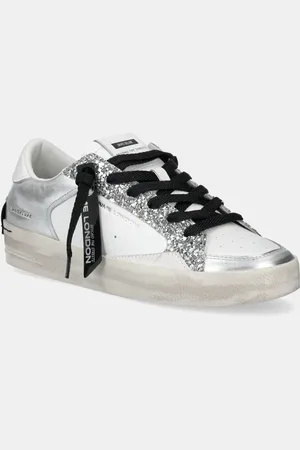 Crime london Sneakersy skórzane SK8 DELUXE damskie kolor 26102PP5