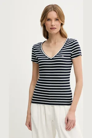 Tommy Hilfiger T-shirt damski kolor DW0DW17385