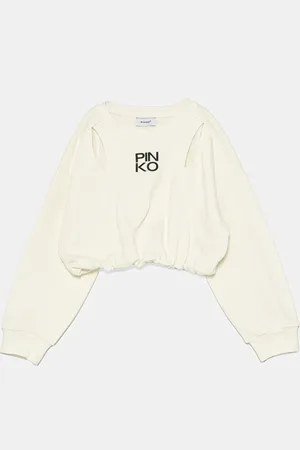 Pinko Bluza bawełniana dziecięca kolor z nadrukiem KFFE002.C.FT002