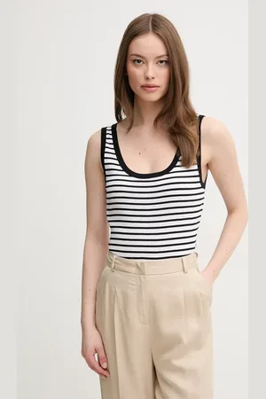 Benetton Top bawełniany kolor 30YSDH010