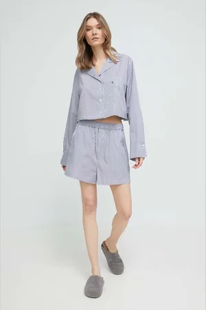 Ralph Lauren Piżama bawełniana kolor bawełniana
