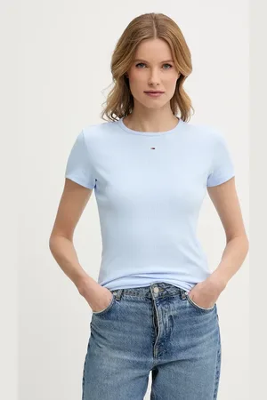 Tommy Hilfiger T-shirt damski kolor DW0DW17383
