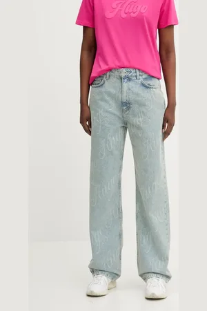 Hugo Blue Jeansy damskie high waist 50534771