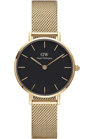 Daniel Wellington Zegarek Petite 28 Evergold damski kolor
