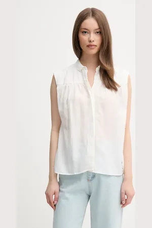 Pepe Jeans Koszula DERBY damska kolor regular z kołnierzykiem klasycznym PL304996