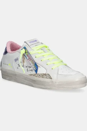 Crime london Sneakersy skórzane SK8 DELUXE damskie kolor 20101PP7