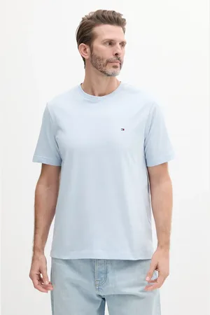 Tommy Hilfiger T-shirt bawełniany męski kolor gładki MW0MW39995