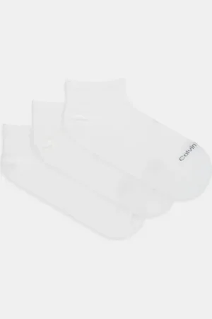 Calvin Klein Skarpetki 3-pack damskie kolor 701233833