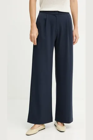 Patrizia Pepe Spodnie damskie kolor szerokie high waist 2P1679 A582U
