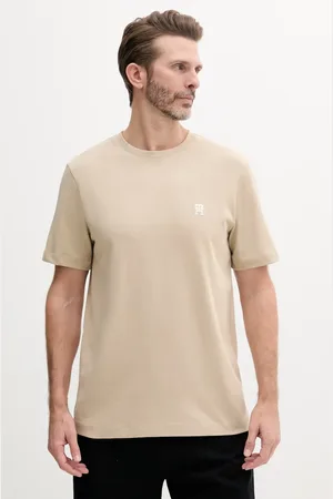 Tommy Hilfiger T-shirt bawełniany męski kolor z aplikacją MW0MW39256