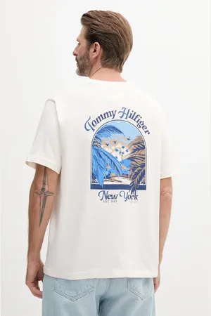 Tommy Hilfiger T-shirt bawełniany męski kolor z nadrukiem MW0MW38643