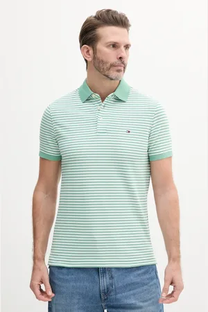 Tommy Hilfiger Polo męski kolor gładki MW0MW17771