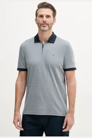 Tommy Hilfiger Polo męski kolor gładki MW0MW38492