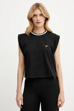 Liu Jo T-shirt bawełniany damski kolor TA5273 J6308