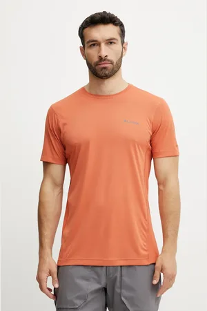 Columbia T-shirt sportowy Zero Rules męski kolor gładki 2118501